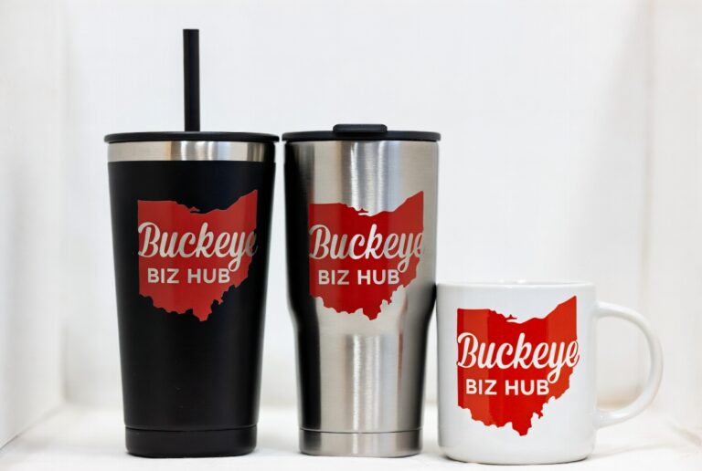 Branded Drinkware: Mugs and Tumblers